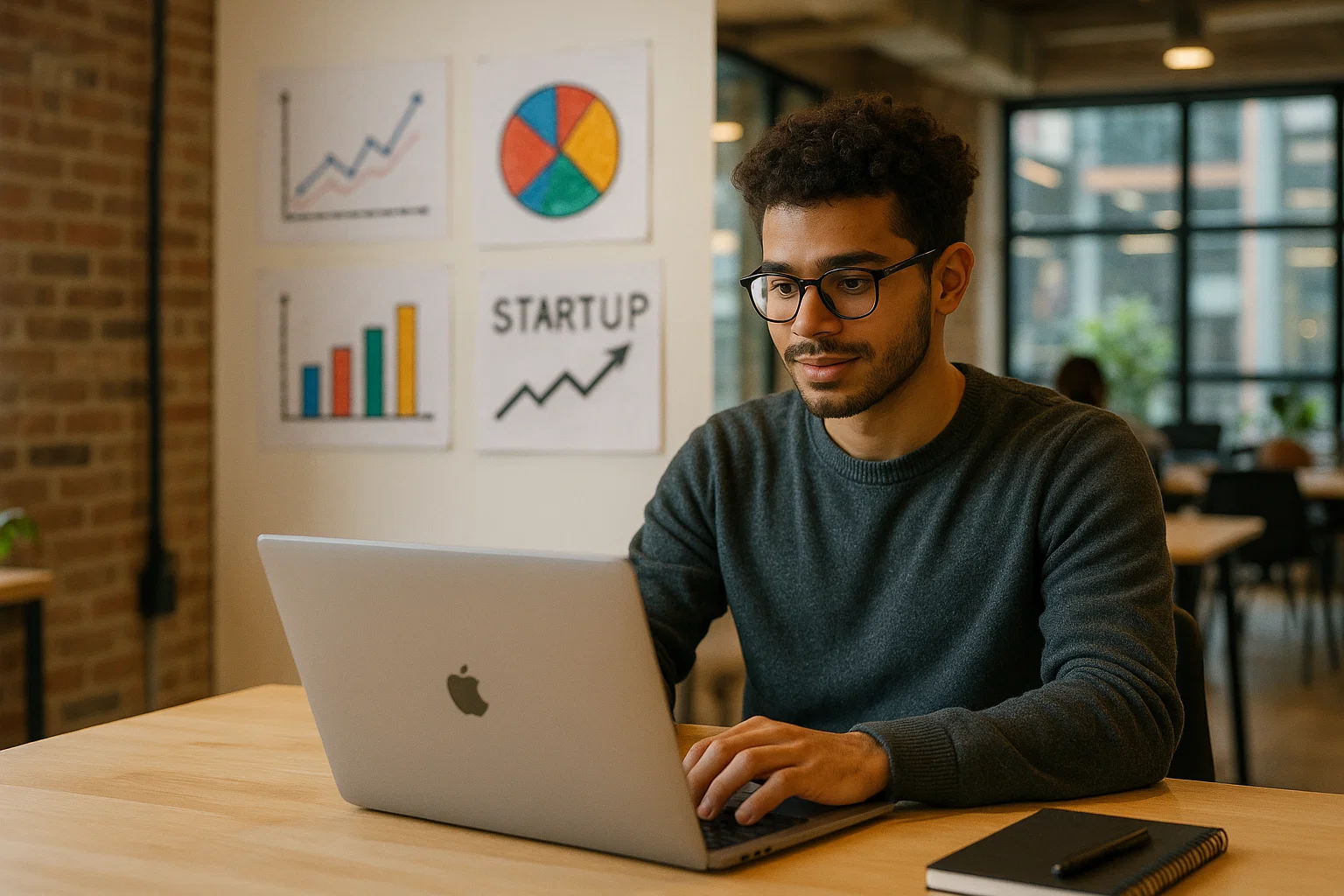 Entrepreneuse e-commerce préparant des commandes dans un studio logistique connecté.